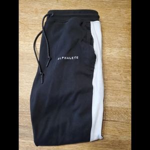 Alphalete Mens stripe joggers